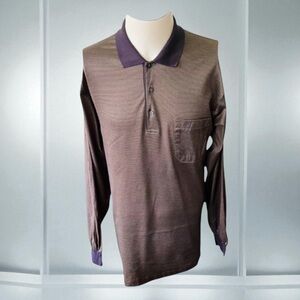 BALENCIAGA Mens Long Sleeve Polo Shirt Italy